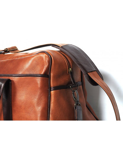 AREL Travel Bag - Tan (By Antique Collection)