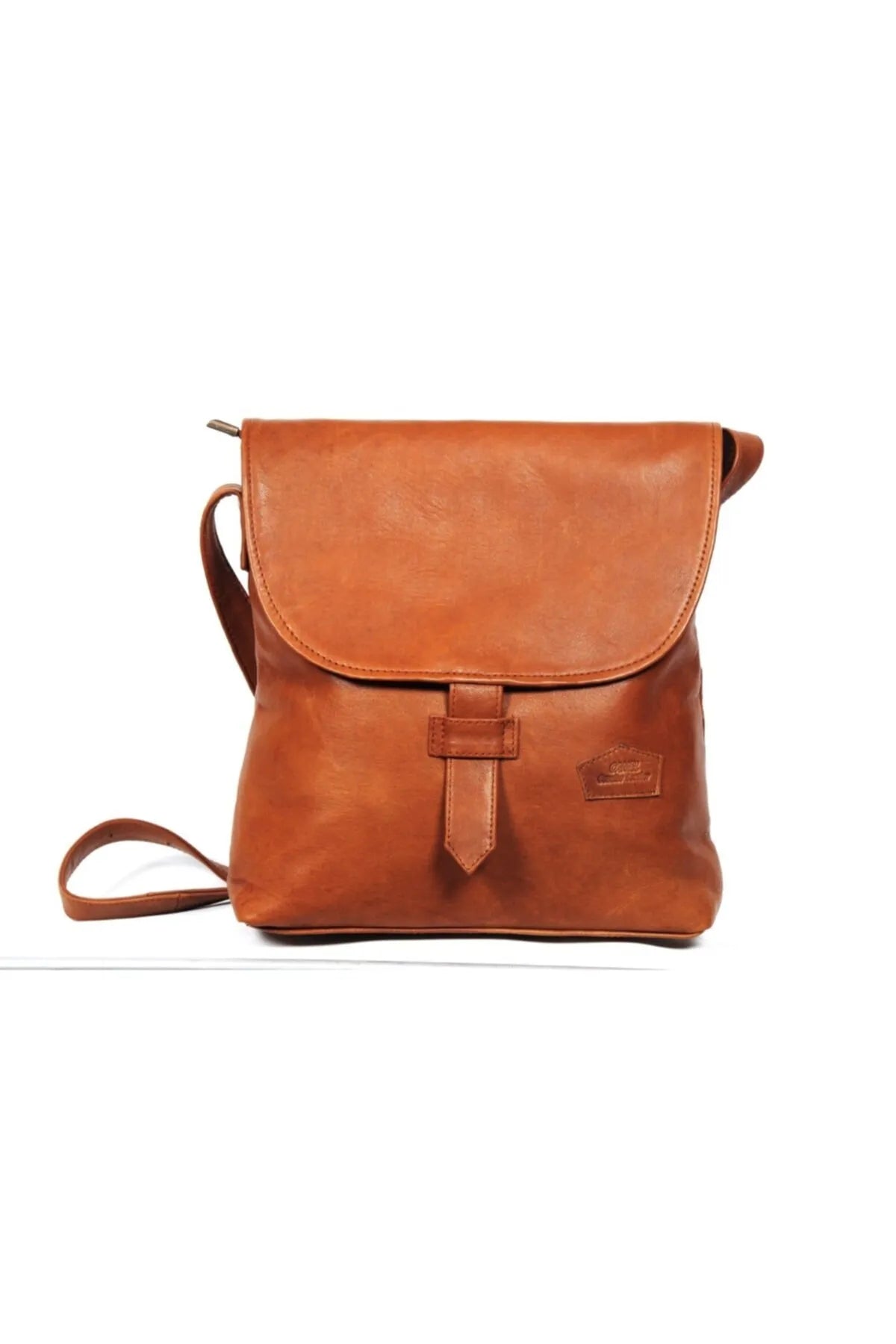 Antique Collection - Crossbody & Messenger Bag (Camel Tan)