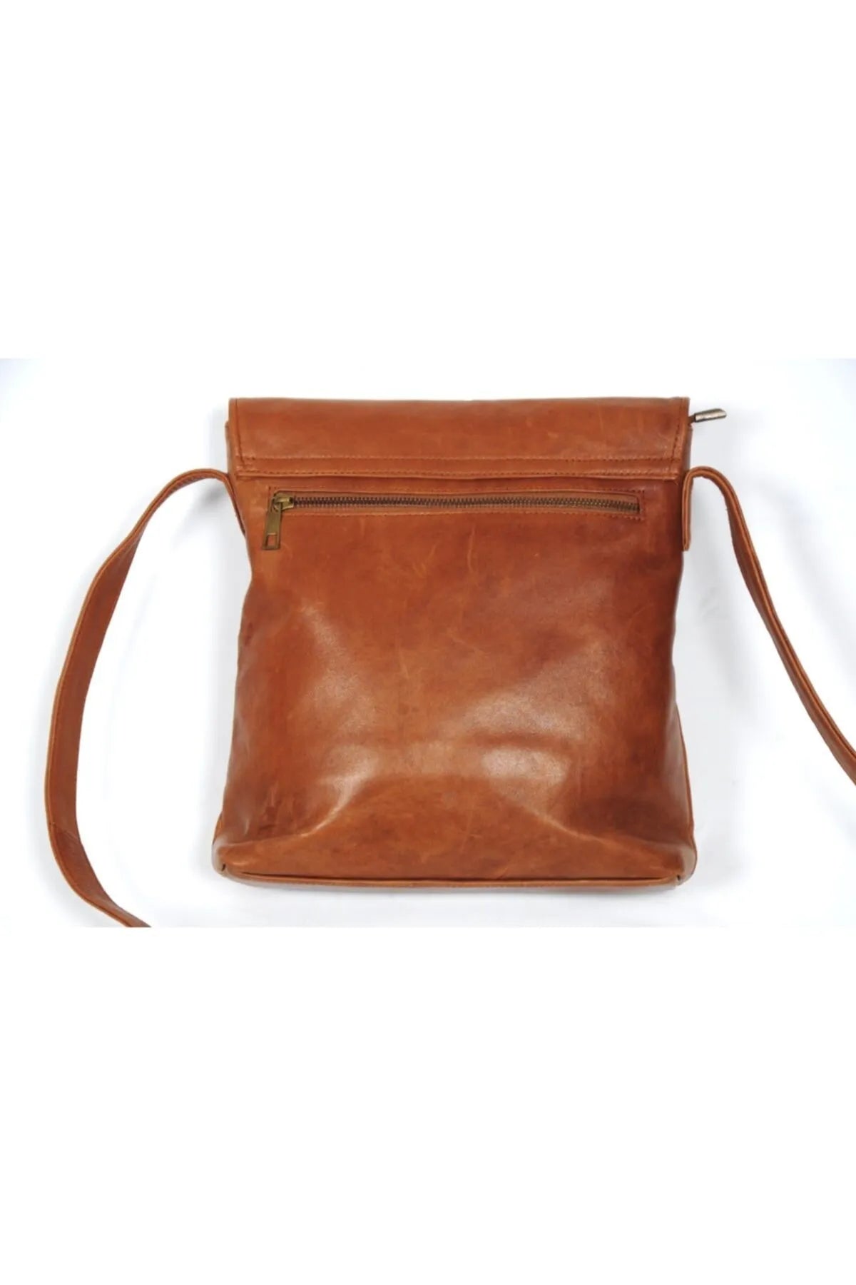 Antique Collection - Crossbody & Messenger Bag (Camel Tan)