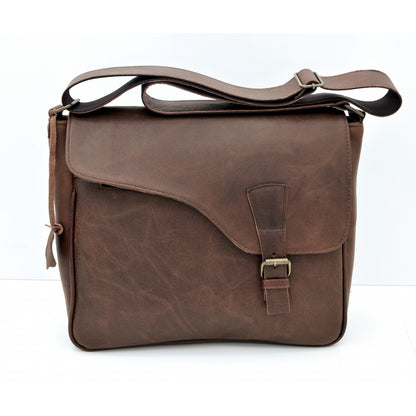 POSTACI Cross Body Bag - Brown (By Antique Collection)