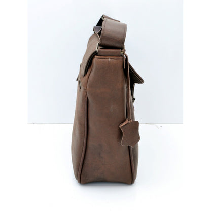 POSTACI Cross Body Bag - Brown (By Antique Collection)