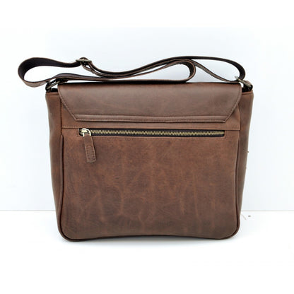 POSTACI Cross Body Bag - Brown (By Antique Collection)