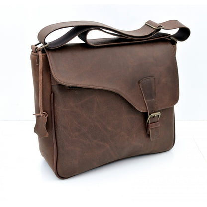 POSTACI Cross Body Bag - Brown (By Antique Collection)