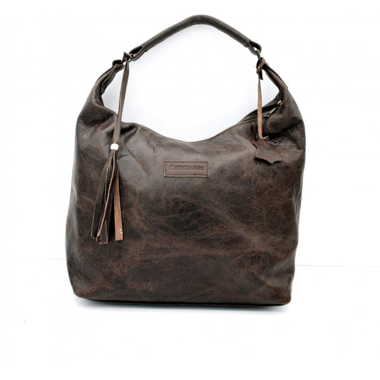 Antique Collection - Puffy Tote Bags (Brown)