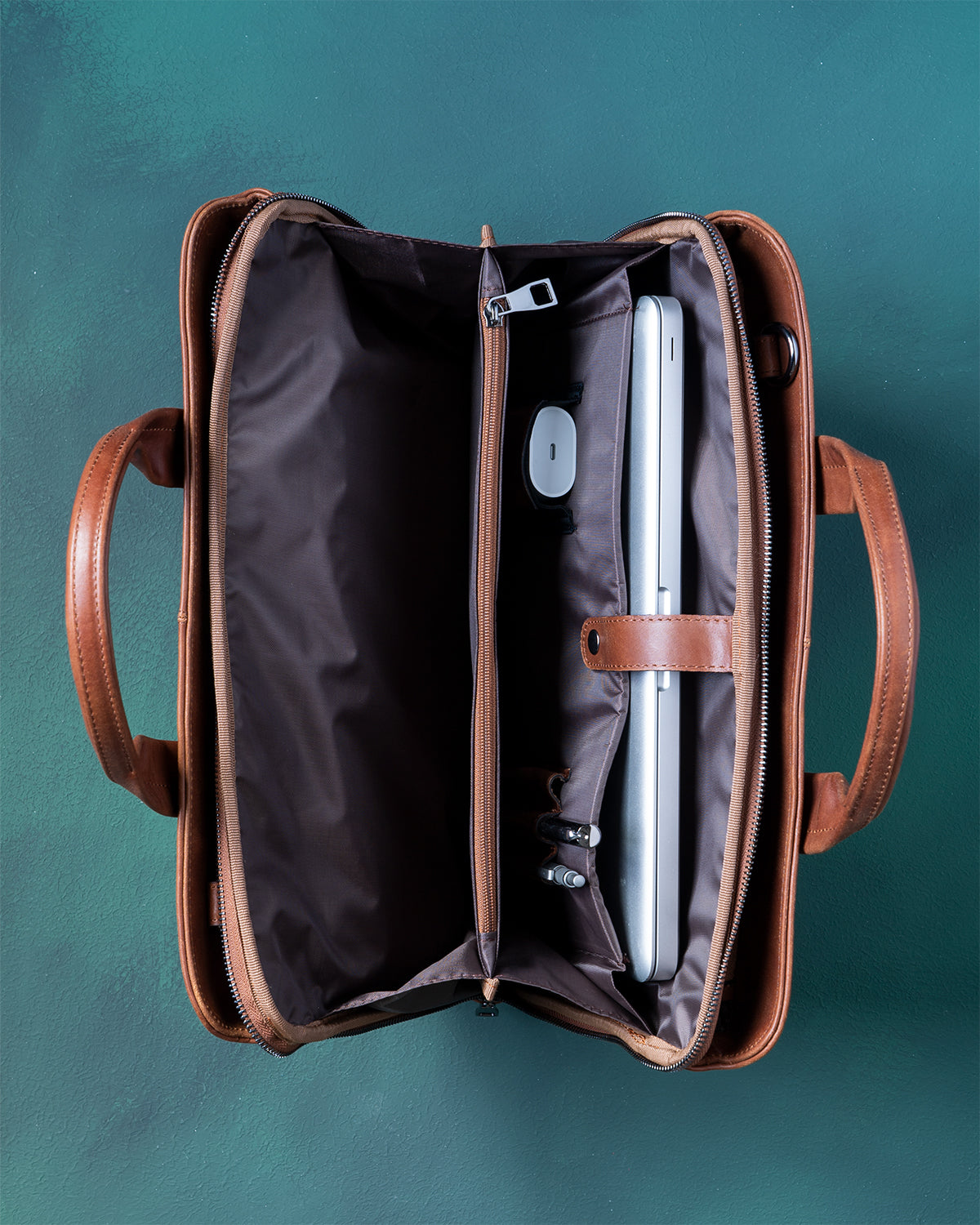 BEYOĞLU Genuine Leather Collection - Multi-Compartment Briefcase