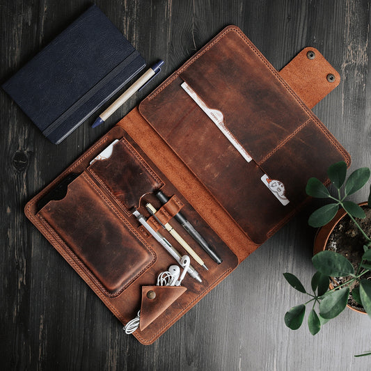 FOREST Organiser - Crazy Leather Handmade