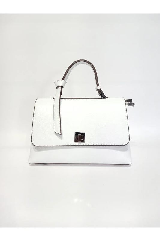 EPHORIA Flap Over Handbag Mini - White