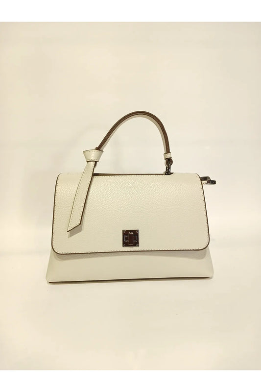 EPHORIA Flap Over Handbag Mini - Cream