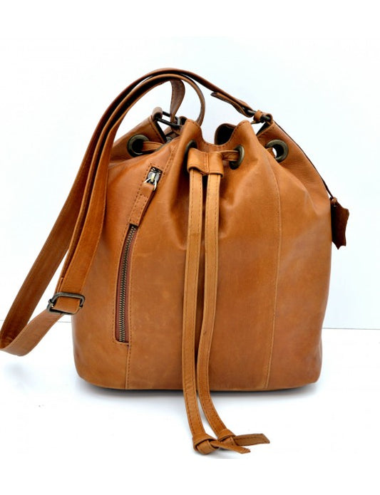 Antique Collection - Hobo Tote Bag (Tan)