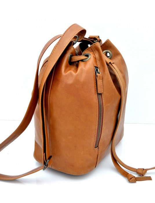 Antique Collection - Hobo Tote Bag (Tan)